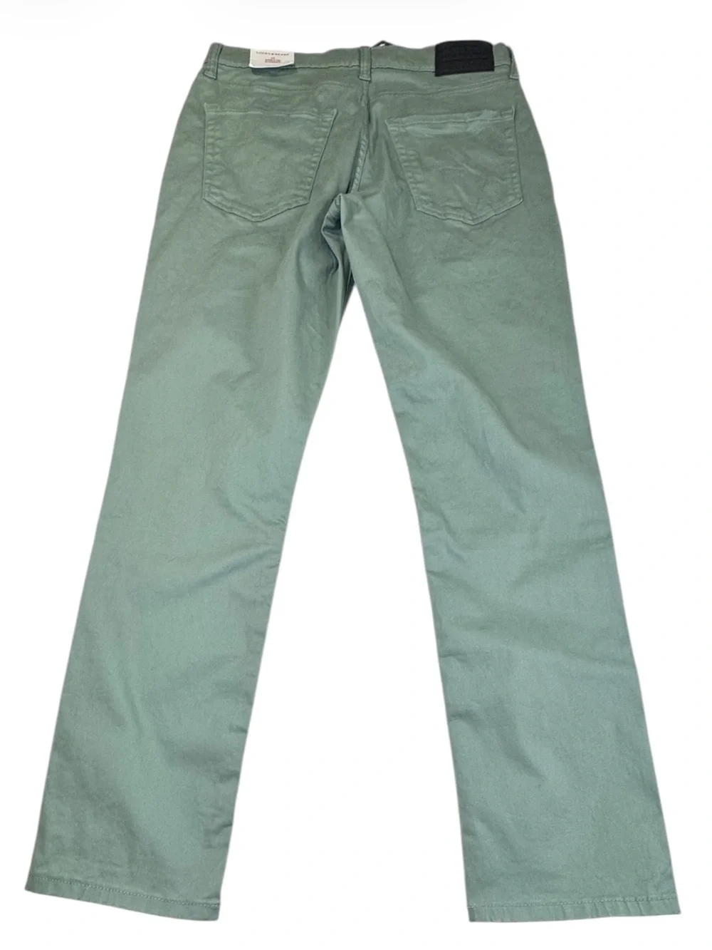 NWT Lucky Brand 410 Athletic Straight Stretch Jeans Men 30x30 Sage Green Cotton